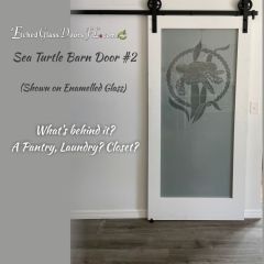 Sea-Turtle-Pantry-Barn-Door-installed-in-coastal-home