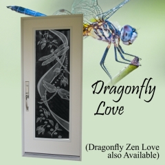 Dragonfly-Love-on-exterior-door