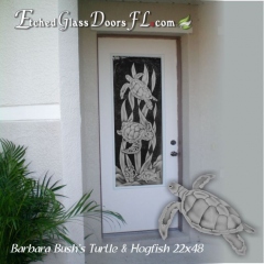 Barbara-Bushs-Turtles-and-hogfish-22x48