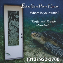 Turtle-and-Friends-Paradise-on-8ft-entry-door