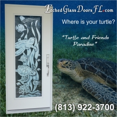 Turtle-and-Friends-Paradise-on-single-entry-door