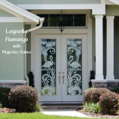 Laganella-Flamingo-with-Majestic-Palms-8-ft-double-doors