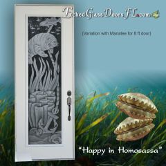Happy-in-Homosassa-with-manatee-8-ft-door