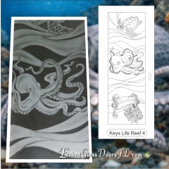 Keys-Life-Reef-octopus-on-glass-door-with-line-art