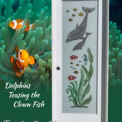Pantry-interior-door-with-dolphins-and-Clown-Fish
