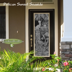 Pelican-Sunset-Seaside