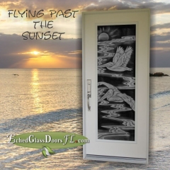 Pelicans-Flying-past-the-Sunset-single-door
