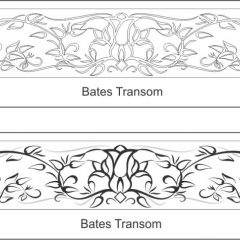 etched glass transom