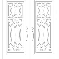 traditional etched glass design for glass door