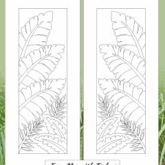 Palm leafs design