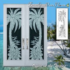 Office-in-the-Tropics-Palm-trees-on-double-exterior-door