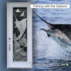 Marlin-on-Glass-Door-with-Flying-Fish