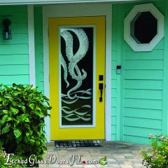 Octopus-Tentacles-on-hurricane-entry-glass-door