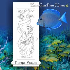 Tranquil-Waters-reef-fish-on-glass-door