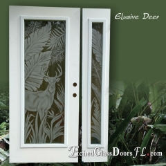 Deer-in-Palm-lefs-on-door-and-sidelight