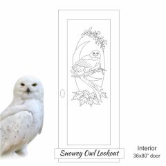 Snowey-Owl-Lookout-36x80-door