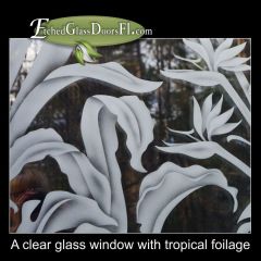 A-clear-glass-window-with-tropical-foilage