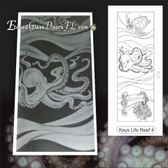 Keys-Life-Reef-octopus-on-glass-door-with-line-art