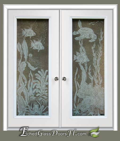 hurricane impact etched glass doors