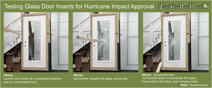 ODL hurricane glass insert test