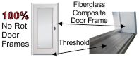 Plastpro doors with door frame