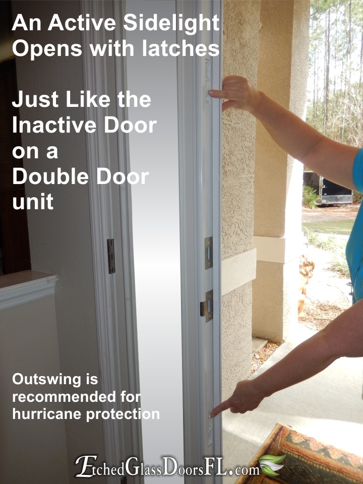Front Door With Sidelights That Open, How To Install A Front Door With Two Sidelights