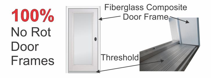 Threshold with Plastpro door and frame